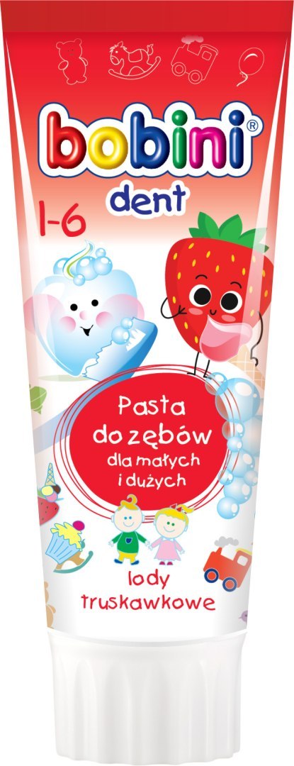 BOBINI Pasta do z.75ml Lody trusk./12 400