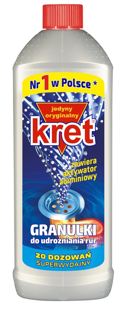 KRET Gran.do udr. rur 800g.Butelka/12 685 KRET Gran.do udr. rur 800g.Butelka/12 685