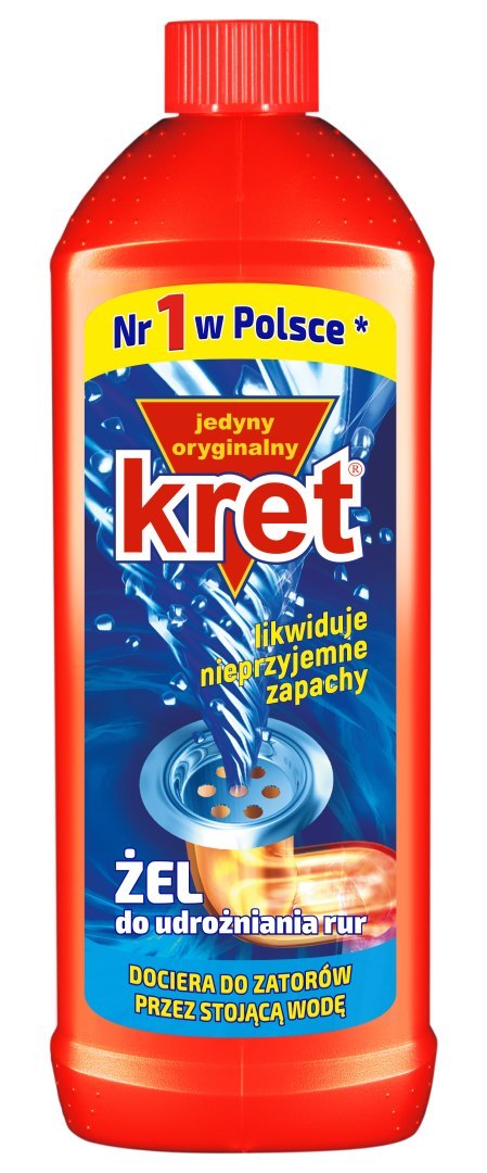 KRET Żel do udr.rur 1kg /12 982 KRET Żel do udr.rur 1kg /12 982