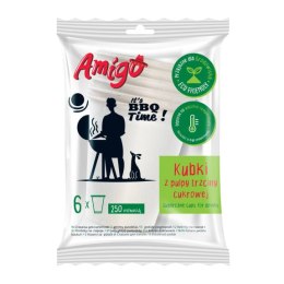 AGD AMIGO 1474 Kubki jednor.z trzciny cukrowej 6szt /40 8636