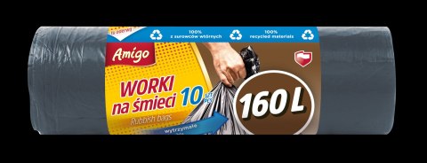 AGD AMIGO 7810 Worki na śmieci 160l a10szt./15 8278 AGD AMIGO 7810 Worki na śmieci 160l a10szt./15 8278
