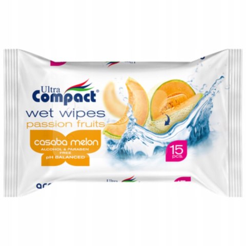 AGD Chusteczki nawilżane FRUITS 15szt. Ultra Compact/36*4 0044 AGD Chusteczki nawilżane FRUITS 15szt. Ultra Compact/36*4 0044