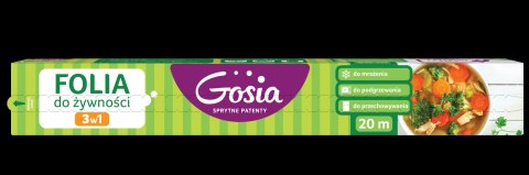 AGD GOSIA 6382 Folia do żywn.3w1 z nożyk.20m BOX/20 6406 nz AGD GOSIA 6382 Folia do żywn.3w1 z nożyk.20m BOX/20 6406 nz