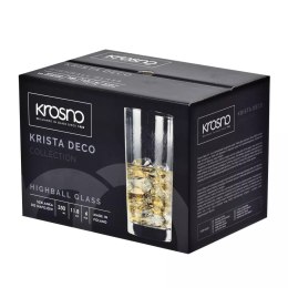 AGD Krosno - 7339 Kpl.6szkl.350ml.KRISTA deco