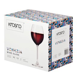AGD Krosno - 8235 Kpl.6 kiel.350ml.do wina czerw.VENEZIA(380ml) stary kod 5413