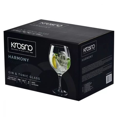 AGD Krosno - 9689 Kpl.6kiel.700ml.GIN&TONIC HARMONY AGD Krosno - 9689 Kpl.6kiel.700ml.GIN&TONIC HARMONY