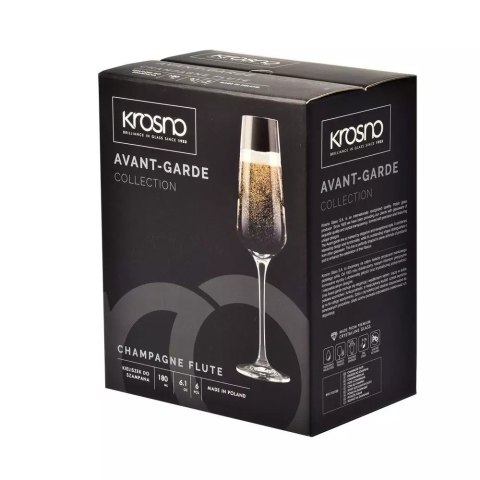 AGD Krosno - 9917 Kpl.6szt kiel.180ml.FLUTE AVANT GARDE (obsession) AGD Krosno - 9917 Kpl.6szt kiel.180ml.FLUTE AVANT GARDE (obsession)