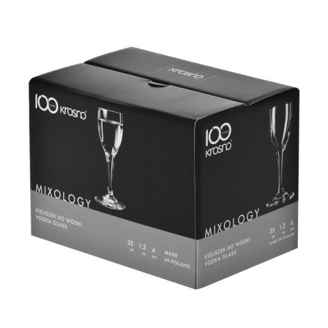 AGD Krosno - 9956 Kpl.6kiel.25ml.do wódki na nóżce SHOT(prima)
