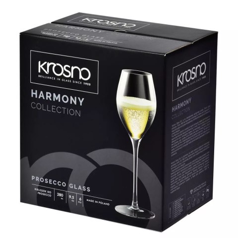 AGD Krosno - B576 Kpl.6kiel.280ml.do prosecco (harmony)