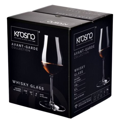 AGD Krosno - C684 Kpl.4kiel.110ml.do degustacji whisky AVANT GARDE AGD Krosno - C684 Kpl.4kiel.110ml.do degustacji whisky AVANT GARDE