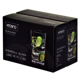 AGD Krosno - C809 Kpl.6szkl.350ml.do napojów MIXOLOGY słoneczko (390ml)