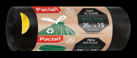 AGD Paclan 33772 Worki na śm.ECO LINE 35l 15szt./35 133772