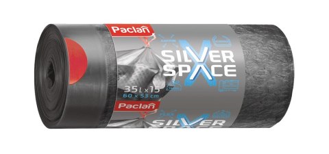AGD Paclan 35110 worki na śm.35l 15szt SILVER SPACE /30 135100