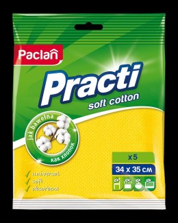 AGD Paclan 35820 Ściereczki PRACTI JAK BAWEŁNA a5szt./24 135822