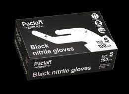 AGD Paclan 37886 Rękawice nitryl.EXPERT czarne S 100szt./10 137885