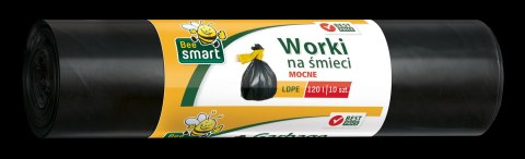 AGD Paclan 42344 Worki na śm.SMART LDPE czarne 120l 10szt. /34 242342 242343 AGD Paclan 42344 Worki na śm.SMART LDPE czarne 120l 10szt. /34 242342 242343