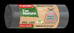 AGD Paclan 50076 FN Worki na śm.MULTITOP RECYKL.35l.30szt szare/27 150072