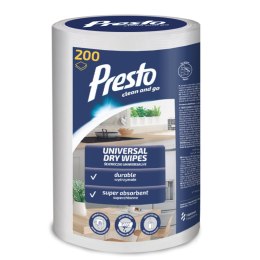 AGD WYP.PRESTO Ściereczki uniw.suche na rolce 200szt./9 5350
