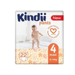 AGD WYP.Pieluchomajtki KINDII MAXI 4 (9-15kg) 22szt./3 7293 10246114 28,10,2028r.