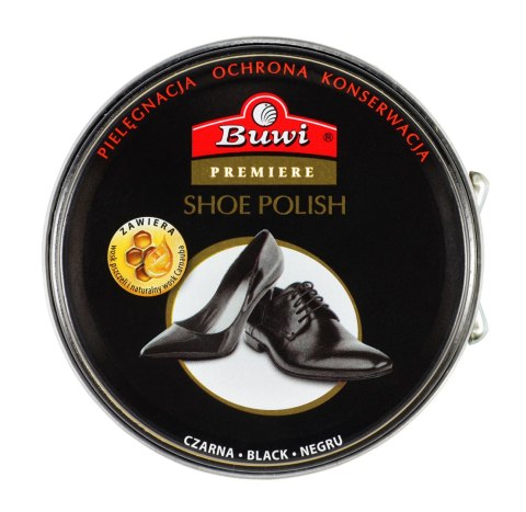 Buwi 40ml czarna pasta d/obuwia /12 Buwi 40ml czarna pasta d/obuwia /12
