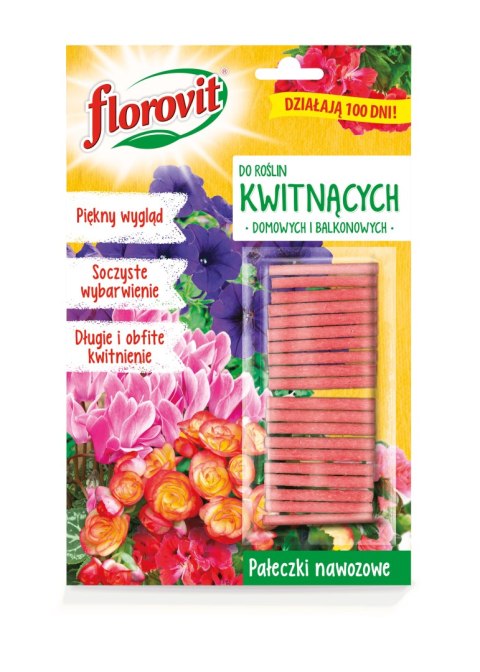 Florovit pałeczki do roślin kwitnących 20g /30 Florovit pałeczki do roślin kwitnących 20g /30