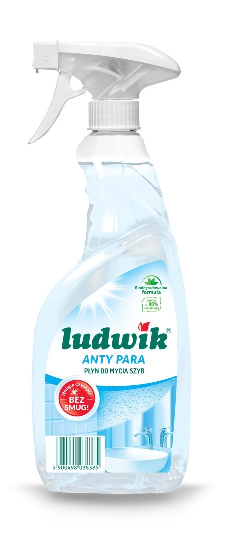 Ludwik 600ml pł.anty-para do szyb i luster /10 Ludwik 600ml pł.anty-para do szyb i luster /10