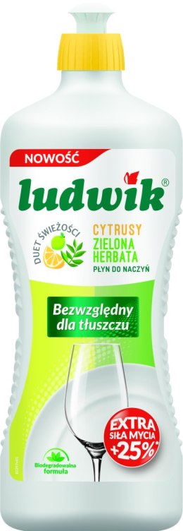 Ludwik 900g cytrusy z zieloną herbatą 