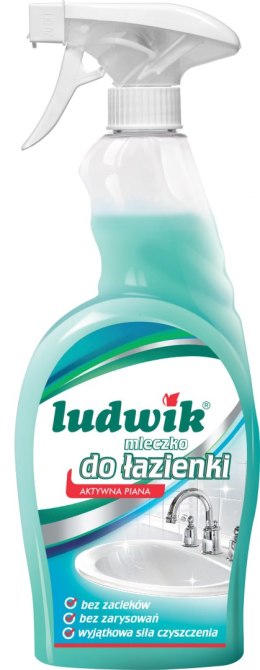 Ludwik mleczko 750ml d/łazienki spray /6