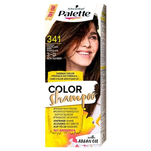 PALETTE szampon 3-0 ciemna czekolada 0733 K