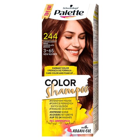 PALETTE szampon 3-65 czekolad brąz 0559 K