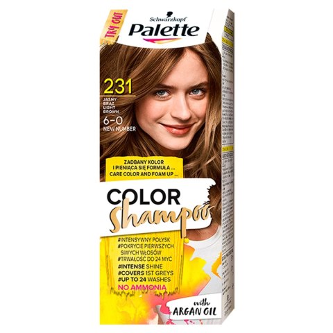PALETTE szampon 6-0 jasny brąz 0511 K