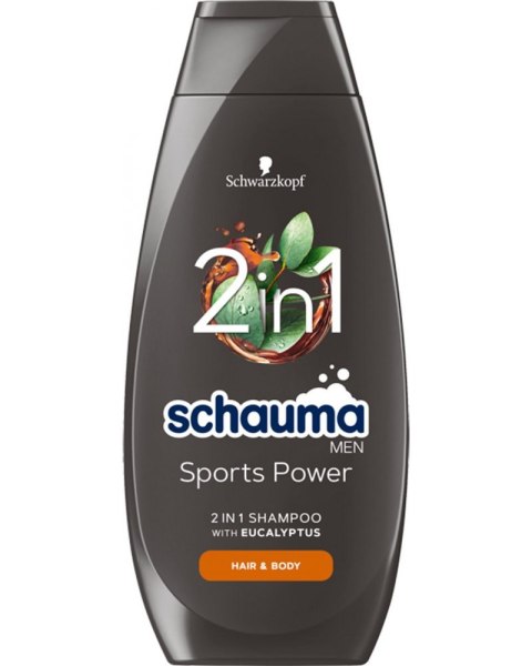 SCHAUMA 400ml szampon Men Sport Top 0246 SCHAUMA 400ml szampon Men Sport Top 0246