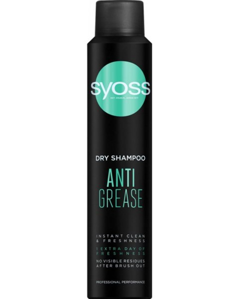 SYOSS szampon Dry Anti-Grease 200ml suchy Top 5800 SYOSS szampon Dry Anti-Grease 200ml suchy Top 5800