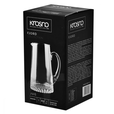 AGD Krosno - 4831 Dzbanek FIORD 1000 ml AGD Krosno - 4831 Dzbanek FIORD 1000 ml