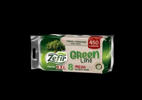 AGD ZEFIR Kpl.8szt.pap.toal.makl.1w.40m.SZARY XXL/8/264 PKS1001