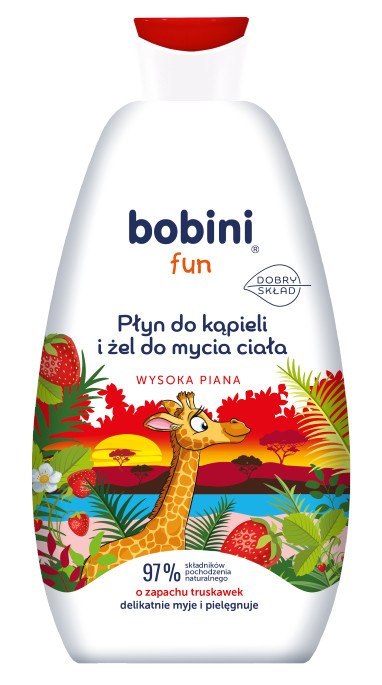 BOBINI FUN P.K.Ż.truskaw..wys.piana.500ml/12 366 BOBINI FUN P.K.Ż.truskaw..wys.piana.500ml/12 366