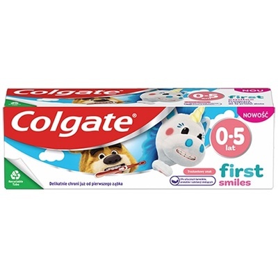 Colgate® Kids First Smiles Pasta do zębów dla dzieci 0-5 lat