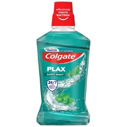 Colgate Plax Soft Mint Płyn do Płukania Jamy Ustnej 500ML