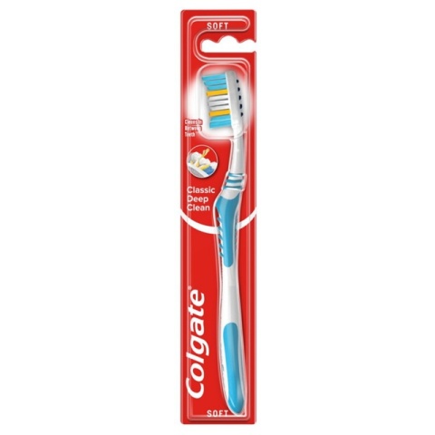 Colgate Classic Deep Clean Szczoteczka do Mycia Zębów Soft