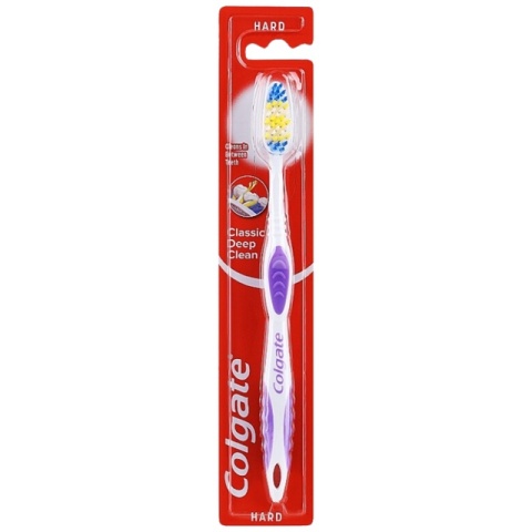Colgate Classic Deep Clean Szczoteczka do Mycia Zębów Twarda