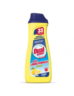 DUAL żel do zmywarki 660ml Lemon 33p/6 - 8054633831656