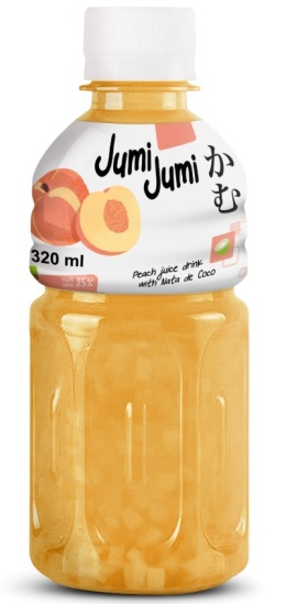 Jumi Jumi Napój brzoskwinia z nata de coco 320ml