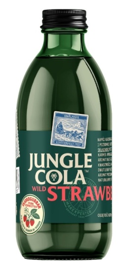 Jungle Cola Poziomka 330 ml butelka bezzwrotna