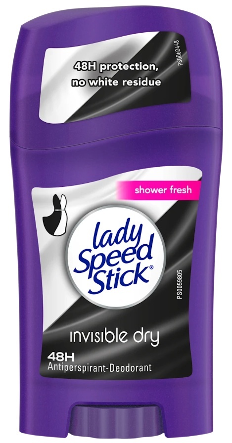 Lady Speed Stick Antyperspirant w sztyfcie Invisible Protection, 40 g