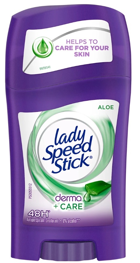 Lady Speed Stick Antyperspirant w sztyfcie Aloe Derma + Care, 40 g