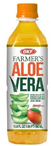 OKF Farmer's Aloe Vera z cząstkami aloesu Mango 500ml