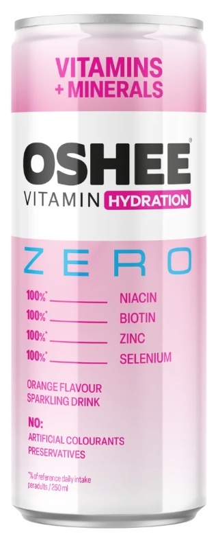 OSHEE ZERO Vitamin Hydration Witaminy + Minerały 250ml