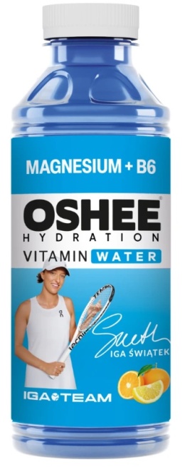 OSHEE Vitamin Water magnez + B6 cytryna - pomarańcza 555 ml