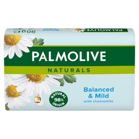Palmolive Balanced & Mild Mydło Kostka Rumianek z Witaminą E 90G