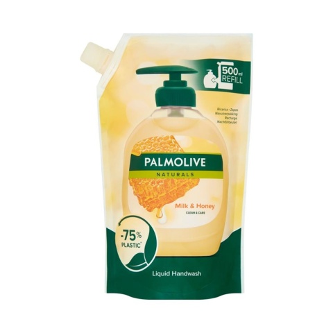 PALMOLIVE MYDŁO W PŁYNIE ZAPAS 500ML MLEKO I MIÓD
